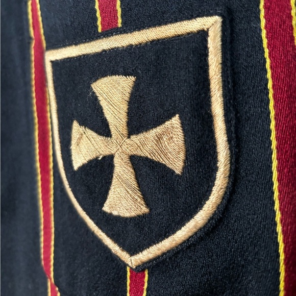 Vintage Rugby Venetian Striped British Regatta Rowing School Uniform Blazer - Picture 2 of 11